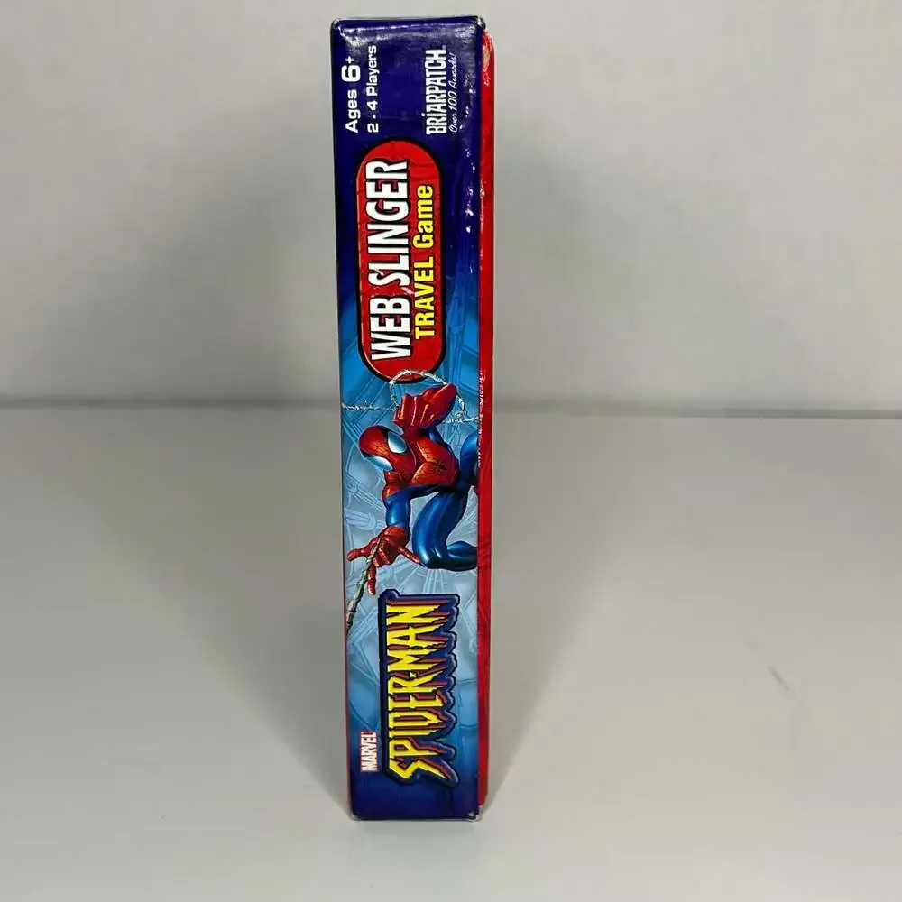 Marvel Spider-Man Web Slinger Travel Card Game by Briarpatch (2005)